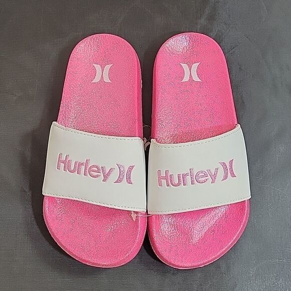BRAND NEW HURLEY GIRL SLIDE SANDAL - Picture 1 of 11